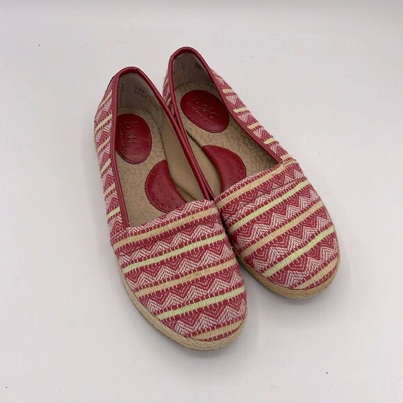 Boc born concept red woven espadrille slip on shoe - Picture 1 of 5